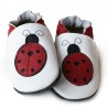 Scarpine morbide - babbucce - fantasia Coccinella- ULTIMO PAIO XL!