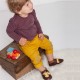 Scarpine morbide - babbucce - fantasia Giraffa marrone