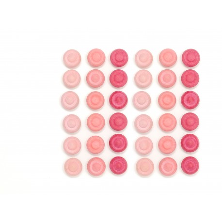 Mandala Grapat - Fiori rosa