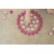 Mandala Grapat - Fiori rosa
