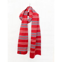Sciarpello rosso blu bianco
