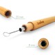 Set cannucce in acciaio inox con portacannucce da viaggio