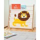 Libreria frontale per bambini - Leone giallo