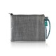 Pochette in vela riciclata Stramba