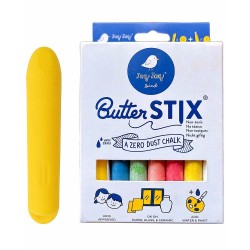 Butterstix® Zero Polvere - Gessetti multicolor con porta gesso