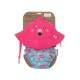 Set Baby Costumino Contenitivo + Cappellino, Fenicottero - UPF 50+