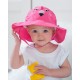 Set Baby Costumino Contenitivo + Cappellino, Fenicottero - UPF 50+