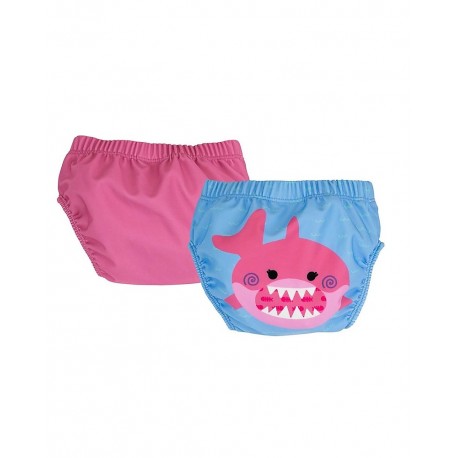 Costumi contenitivi - Squalo rosa - set da 2 (13-16kg)