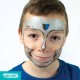 Kit Trucco bio per bambini - 3 colori - Cavalieri e superoi