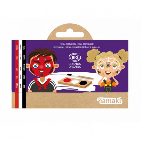 Kit Trucco bio per bambini - 3 colori - Diavolo e Ragno