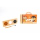 Kit Trucco bio per bambini - 3 colori -Tigre e volpe