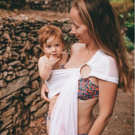 Fascia ad Anelli Water Sling White - Neko Slings