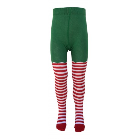 Calzamaglia unisex in cotone BIO con suola antiscivolo - fantasia Elfish - ed. limitata