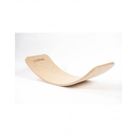 Wobbel balance board - Original transparant lacquer 