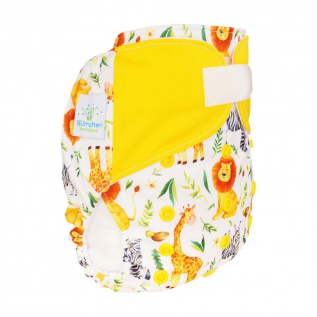 Pannolino pocket taglia unica senza inserti - chiusura velcro - varie fantasie