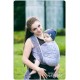 Fascia ad anelli Natibaby Spiderweb Brezo tg. L