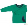 Maglia manica lunga cotone bio GOTS Pinguino 3-6 mesi