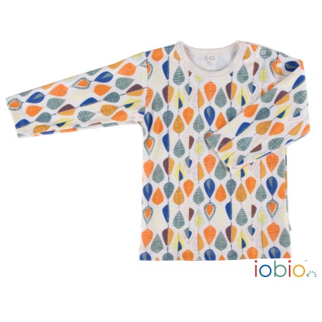 Maglia manica lunga Forest Tales cotone bio GOTS interlock 