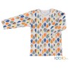 Maglia manica lunga Forest Tales cotone bio GOTS interlock 3-6 mesi