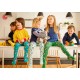 Calzamaglia unisex in cotone BIO con suola antiscivolo - fantasia Chill
