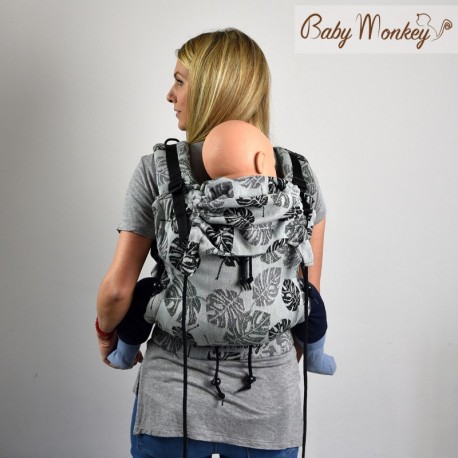 Marsupio ergonomico Regolo Babymonkey Rainforest Rosemary Rverse - spedizione gratuita