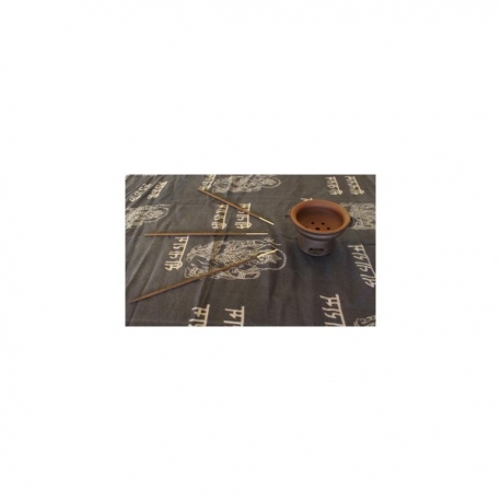 Bracere in terracotta gres per incenso Fair trade