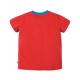 Maglietta Crantock Colour Block - Sail blue Koala - Frugi