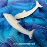Delfino - animale in legno - Ocamora