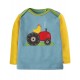 Maglia manica lunga Trattore in cotone biologico