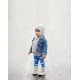 Calzamaglia unisex in cotone BIO con suola antiscivolo - fantasia Drop