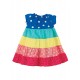 Vestito Dorothy Twirly Rainbow in cotono biologico GOTS