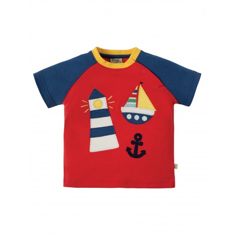 Maglietta Renny Raglan - Faro - Frugi