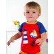 Maglietta Renny Raglan - Faro - Frugi