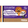 Kit Trucco bio per bambini- 3 colori - Zucca e scheletro