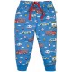 Pantaloni con toppe fantasia bandierine in cotone bio Frugi