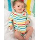 Pacchetto 2 body in cotone biologico Frugi - Rainbow